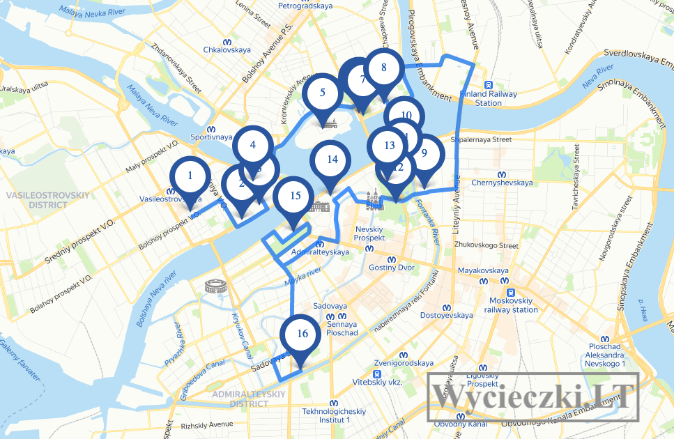 wycieczki sankt petersburg rosja